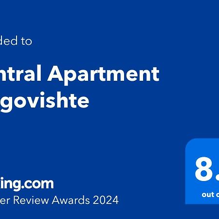 Central Apartment Targovishte Esterno foto